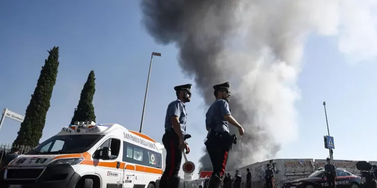Esplosione ad un distributore di benzina a Roma, 29 i feriti