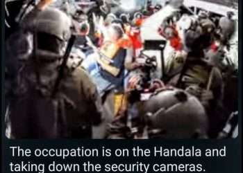 I soldati del regime sanguinario israeliano sequestrano la nave ‘Handala’ di Freedom Flotilla, a bordo ci sono anche due italiani