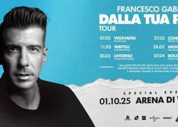 Francesco Gabbani: rinviate le date nei palazzetti al 2026