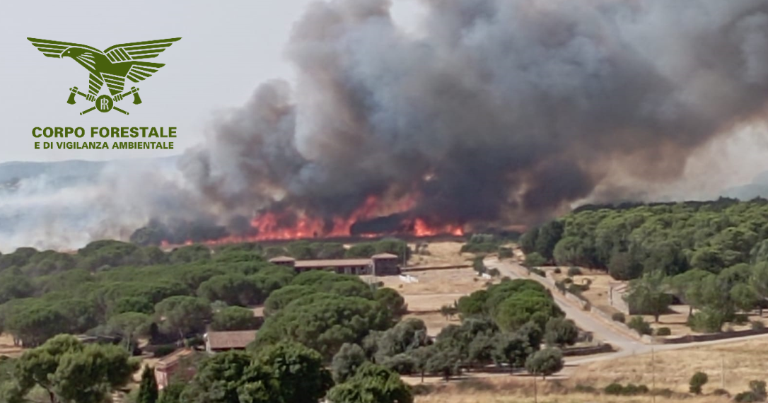 Inferno di fuoco in Sardegna: 26 incendi nelle ultime ore