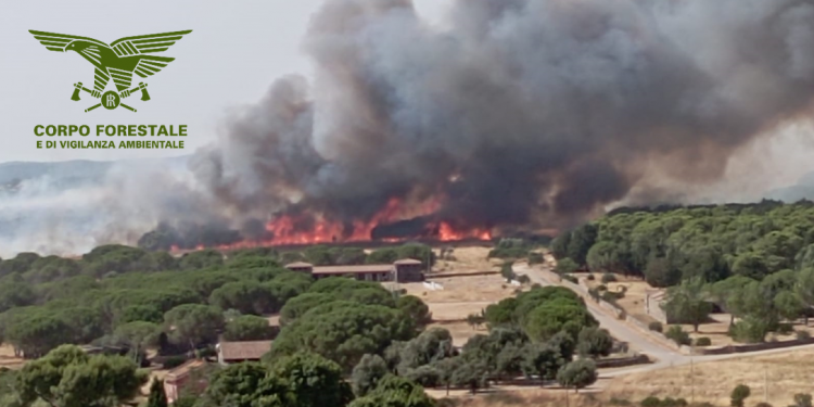 Inferno di fuoco in Sardegna: 26 incendi nelle ultime ore