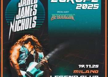 Jared James Nichols: una data a Milano a novembre