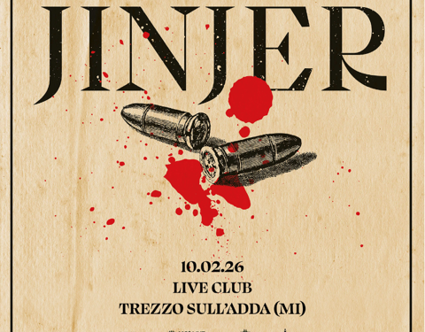 I Jinjer il 10 febbraio 2026 al Live Club di Trezzo sull’Adda (MI)