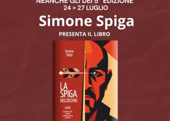 La spiga nell’occhio, il libro del giornalista sardo Simone Spiga a Cagliari il 26 Luglio