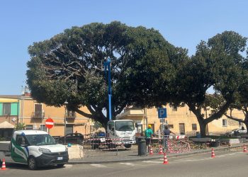 Sanluri, iniziati i lavori di messa in sicurezza di piazza Porta Nuova: lunedì previste modifiche alla viabilità