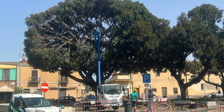 Sanluri, iniziati i lavori di messa in sicurezza di piazza Porta Nuova: lunedì previste modifiche alla viabilità