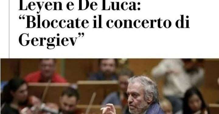 Fake news di Repubblica, “700 Nobel firmano per impedire il concerto di Gergiev”