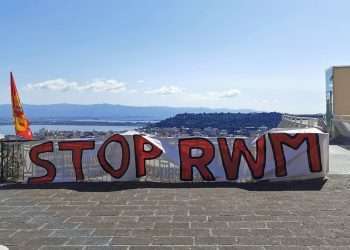Sit-in contro l’Rwm, a Cagliari in piazza contro l’industria delle armi