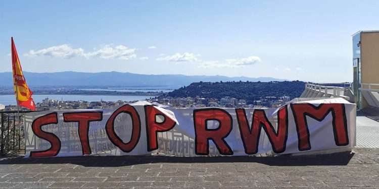Sit-in contro l’Rwm, a Cagliari in piazza contro l’industria delle armi