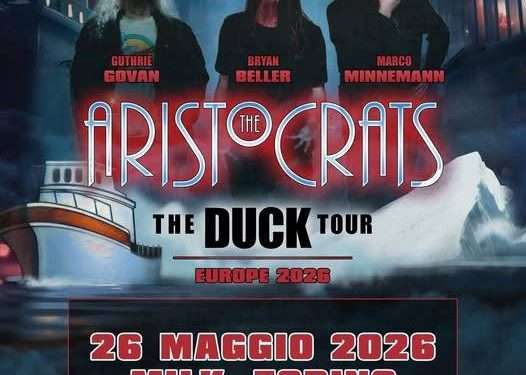 The Aristocrats annunciano una data a Torino nel maggio 2026