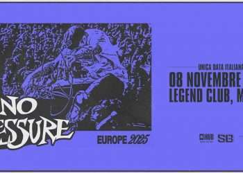 No Pressure in concerto al Legend Club Milano