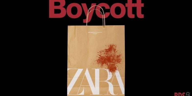 Bds sostiene il boicottaggio internazionale di Zara