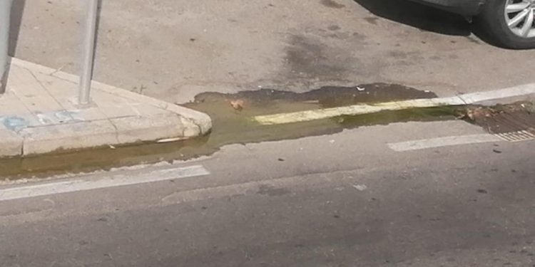 Protesta a Decimomannu, perdita d’acqua segnalata ad Abbanoa: “Non si è ancora visto nessuno”