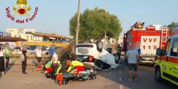 Arzachena, scontro tra due auto: cinque feriti