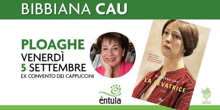 Bibbiana Cau a Ploaghe con il suo romanzo “La levatrice” venerdì 5 settembre