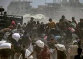 7 civili palestinesi uccisi dall’esercito sanguinario israeliano a Gaza, aspettavano aiuti