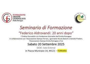 ‘Federico Aldrovandi: 20 anni dopo’, il 18 settembre seminario a Ferrara