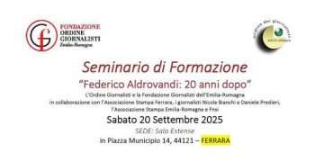 ‘Federico Aldrovandi: 20 anni dopo’, il 18 settembre seminario a Ferrara