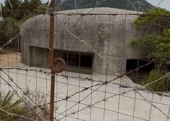 Golfo Aranci, vietato l’accesso al bunker di Cala Moresca: la denuncia di Maremosso