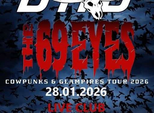 D-A-D e The 69 Eyes in concerto per una data a gennaio 2026 al Live Club di Trezzo sull’Adda