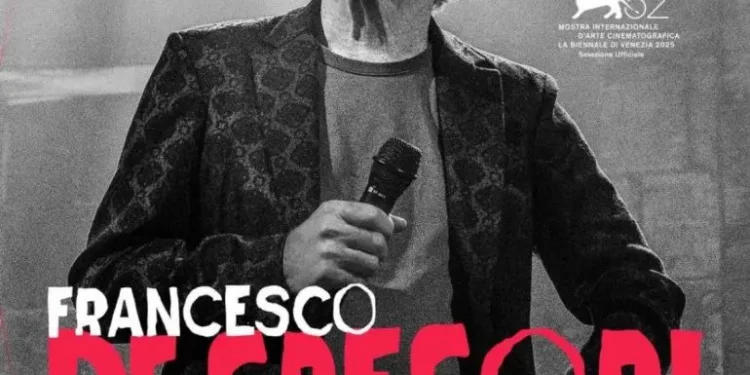 Dall’11 al 17 settembre al cinema il docufilm “Francesco De Gregori. Nevergreen”