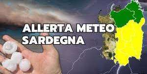 Temporali, rovesci e grandinate: allerta meteo in Sardegna