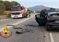 Olbia, scontro frontale tra due auto: 4 feriti gravi
