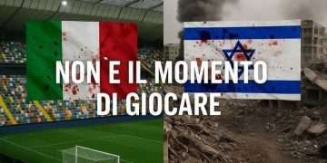 Annullare la partita Italia-Israele a Udine