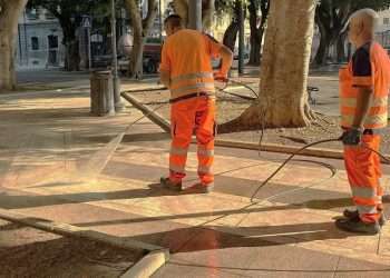 Cagliari, calendario degli interventi di lavaggio di strade fino al 14 settembre 2025