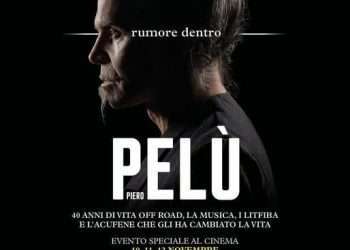 Piero Pelù arriva al cinema con “Piero Pelù – Rumore dentro”