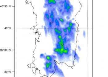 Meteo, pomeriggio perturbato in Sardegna