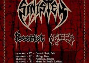 I Sinister a dicembre in Italia per tre date