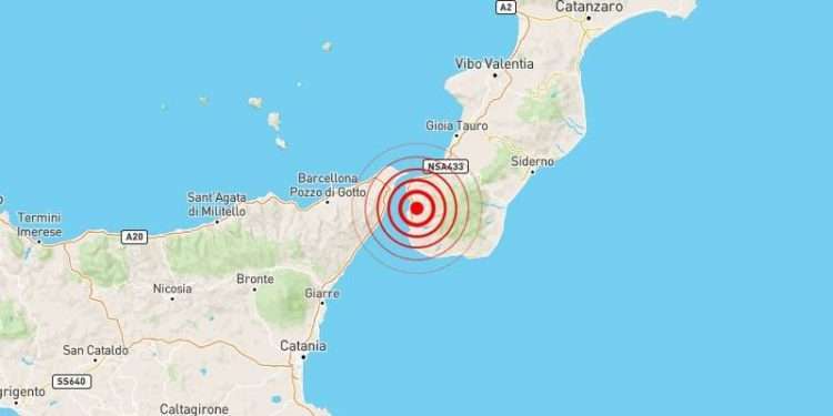 Terremoto Calabria, scossa sulle colline di Reggio