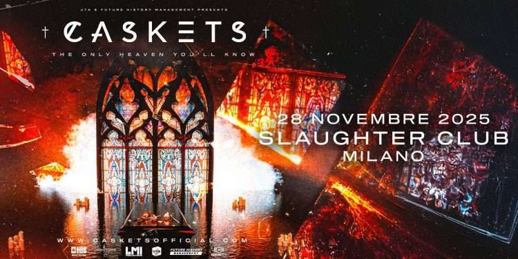 Caskets in concerto a Milano a novembre 2025