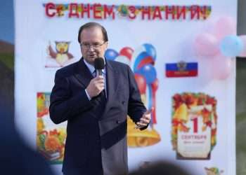 1 settembre 2025 in occasione della Giornata della Conoscenza: cerimonia alla scuola russa a Roma