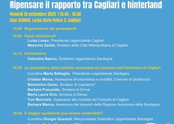 Verso una mobilità per tutti, ripensare il rapporto tra Cagliari e il suo hinterland