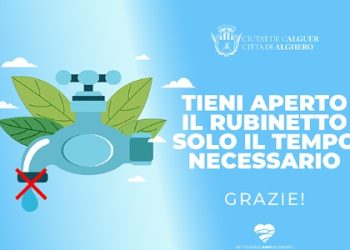 Alghero lancia una campagna di sensibilizzazione sull’utilizzo dell’acqua