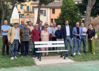 Cesena, inaugurata la panchina bianca per la libertà di stampa