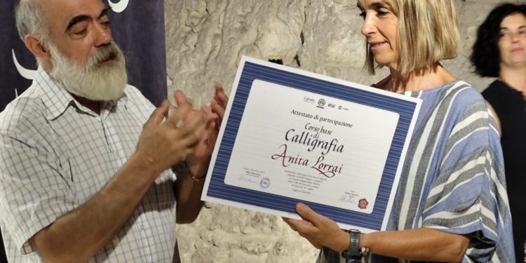 Concluso al Ghetto con la consegna degli attestati il 3° Corso Base di Calligrafia
