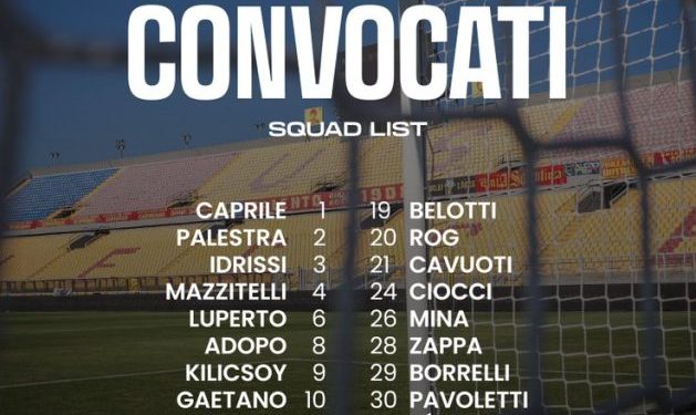 Cagliari: Pavoletti tra i convocati per la sfida col Lecce