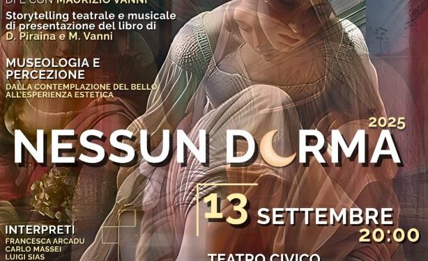 Sassari, sabato Maurizio Vanni al Teatro Civico inaugura il festival “Nessun dorma”