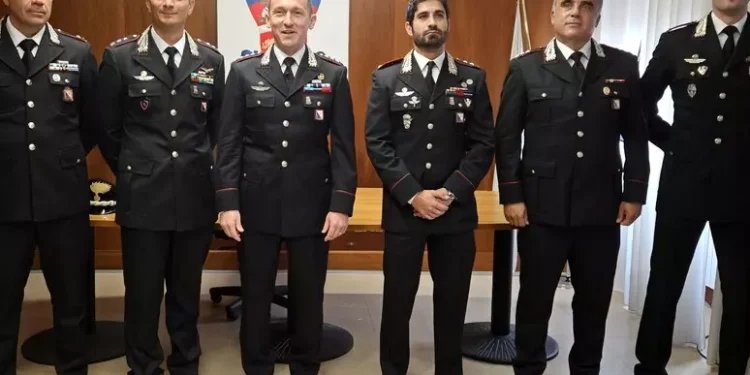 Nuovi comandanti dei carabinieri nel nord Sardegna
