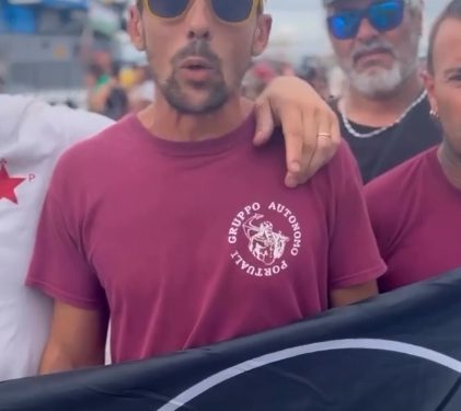 I portuali di Livorno in presidio contro presenza nave israeliana