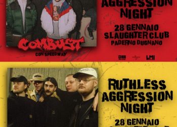 Combust e Speedway a Milano per la Ruthless Aggression Night