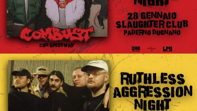 Combust e Speedway a Milano per la Ruthless Aggression Night