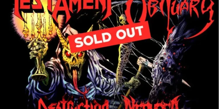 Testament e Obituary, sold out la data di Trezzo sull’Adda