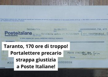 Precari a oltranza anche a Taranto: il sistema che sfrutta i portalettere di Poste Italiane
