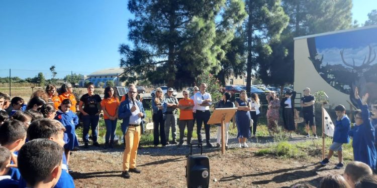Inaugurata nell’Istituto comprensivo di Uta l’Aula Natura
