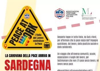 Tappa in Sardegna della Carovana della pace delle Acli