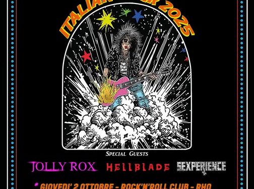 Adam Bomb in tour in Italia